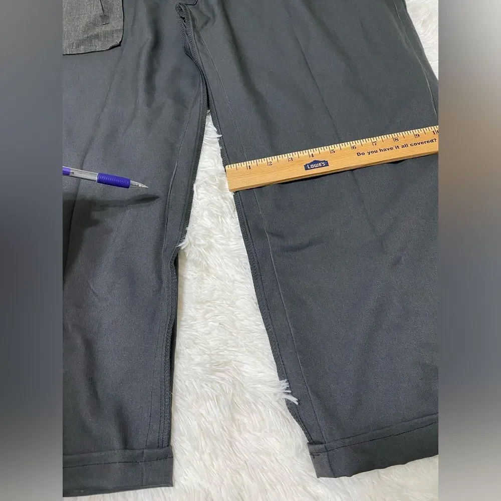 Haggar NWT ALTERED Cool 18 Pro Pant Classic Fit Gray Flat Front Men’s Size 44
